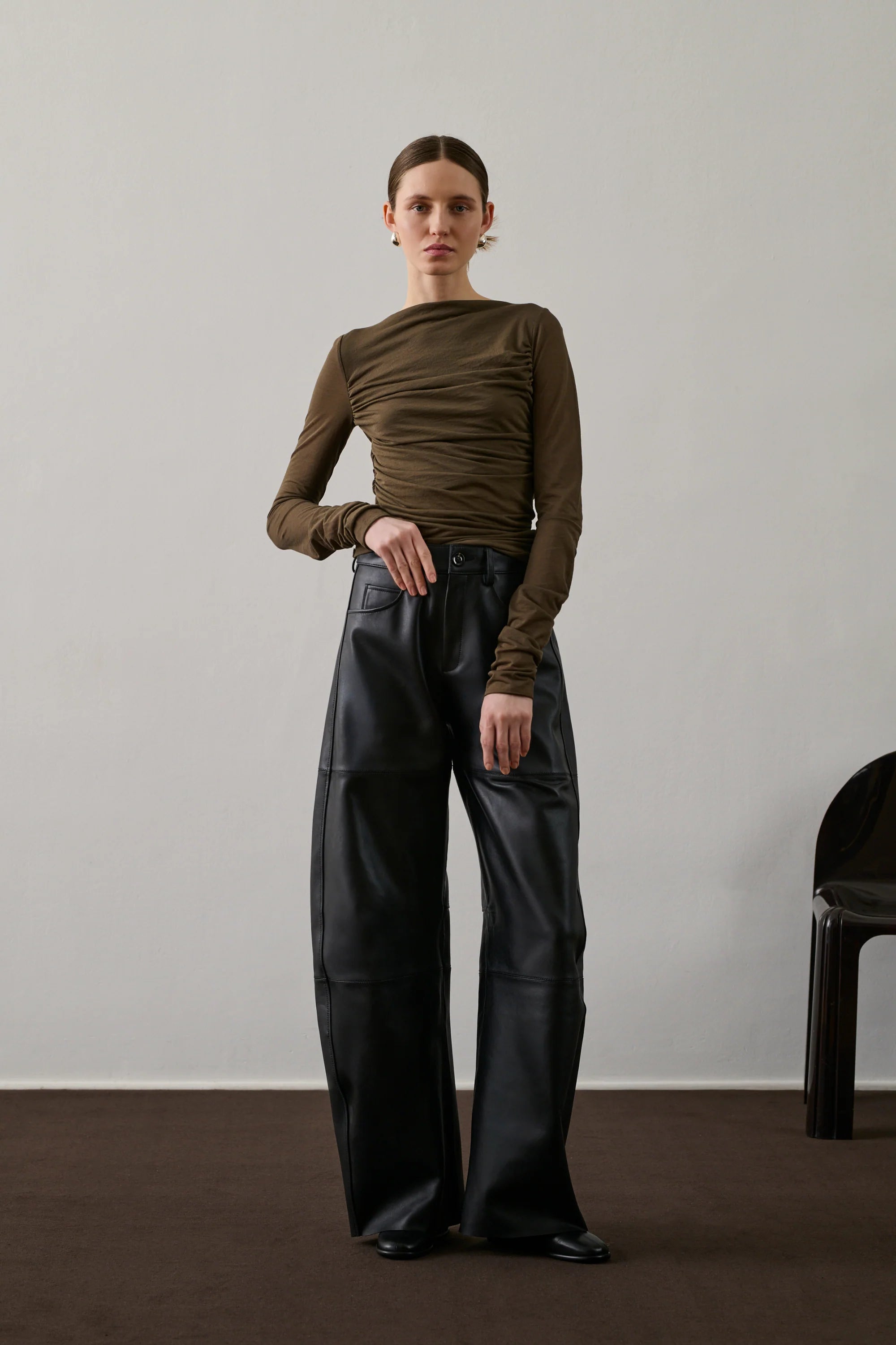 CAMISETA Soeur Paris AW25 Gaia marron/khaki