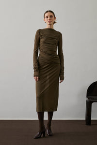 CAMISETA Soeur Paris AW25 Gaia marron/khaki