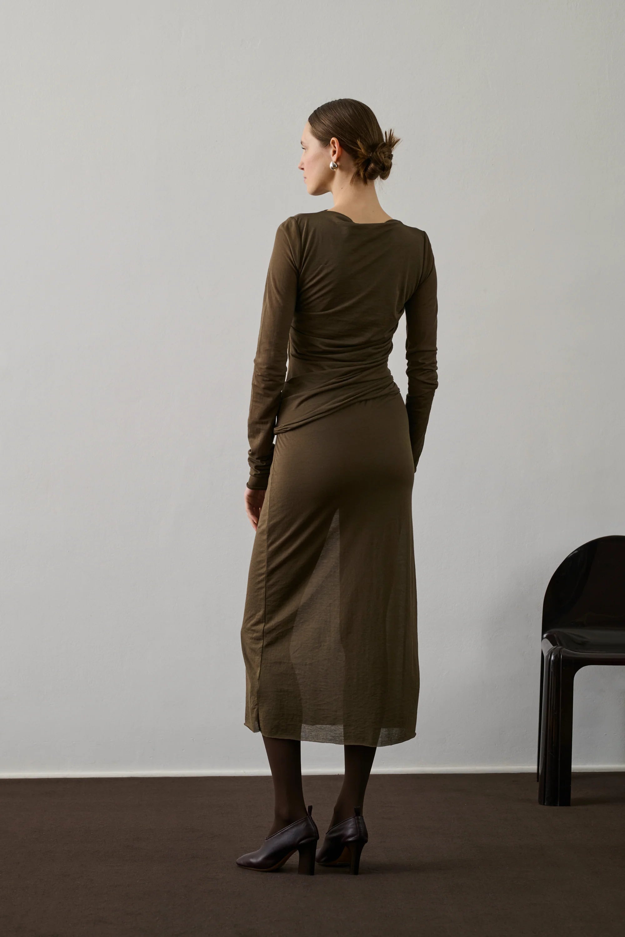 FALDA Soeur Paris AW25 Bahia marron/kaki