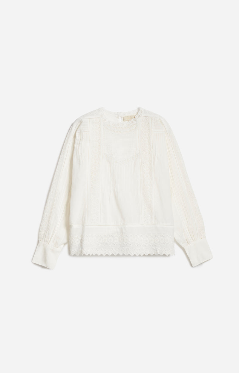 CAMISA Vanessa Bruno AW25 Florita blanc