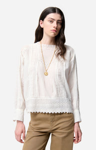 CAMISA Vanessa Bruno AW25 Florita blanc