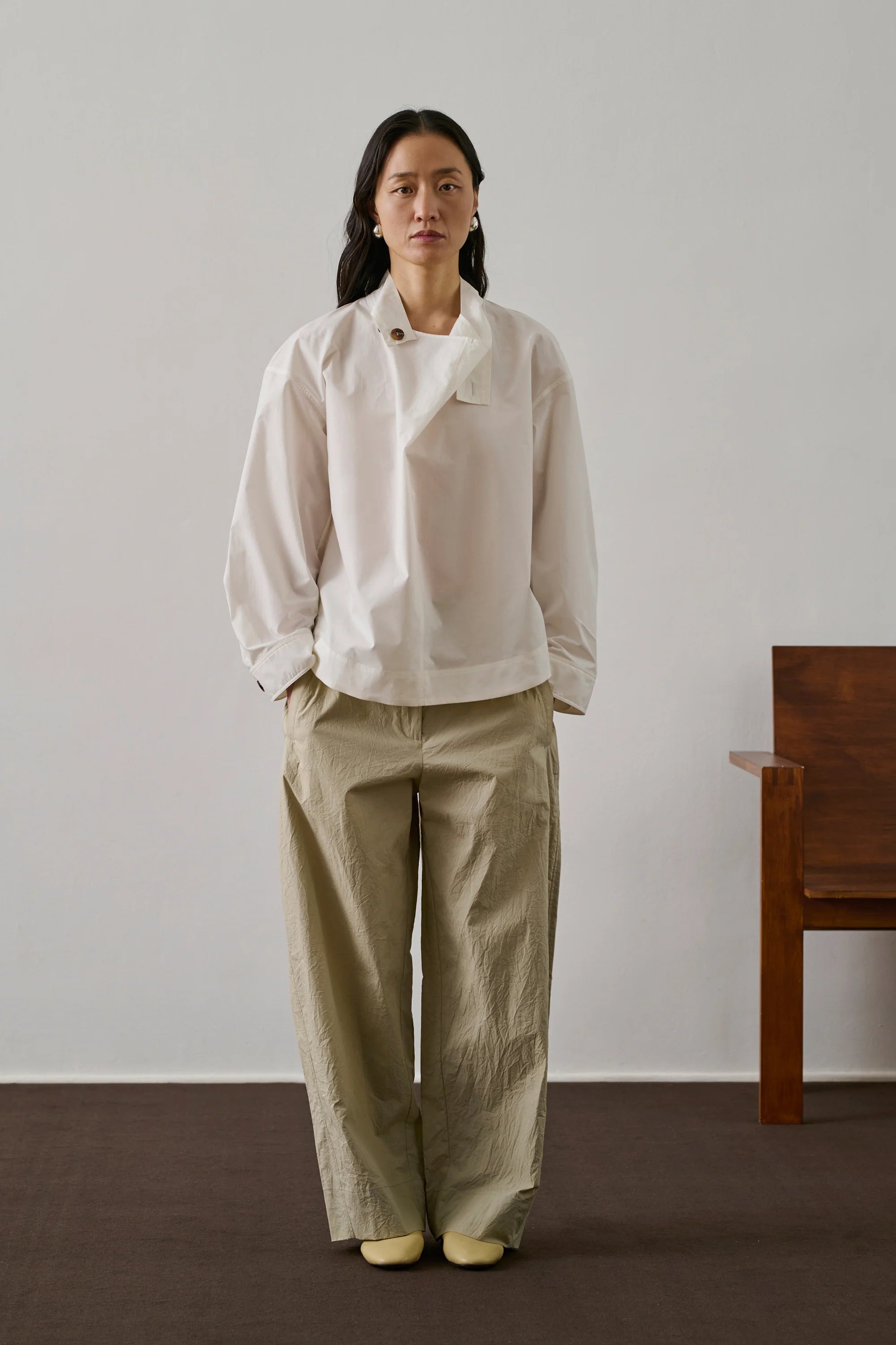 BLUSA Soeur Paris AW25 Felicite blanco roto