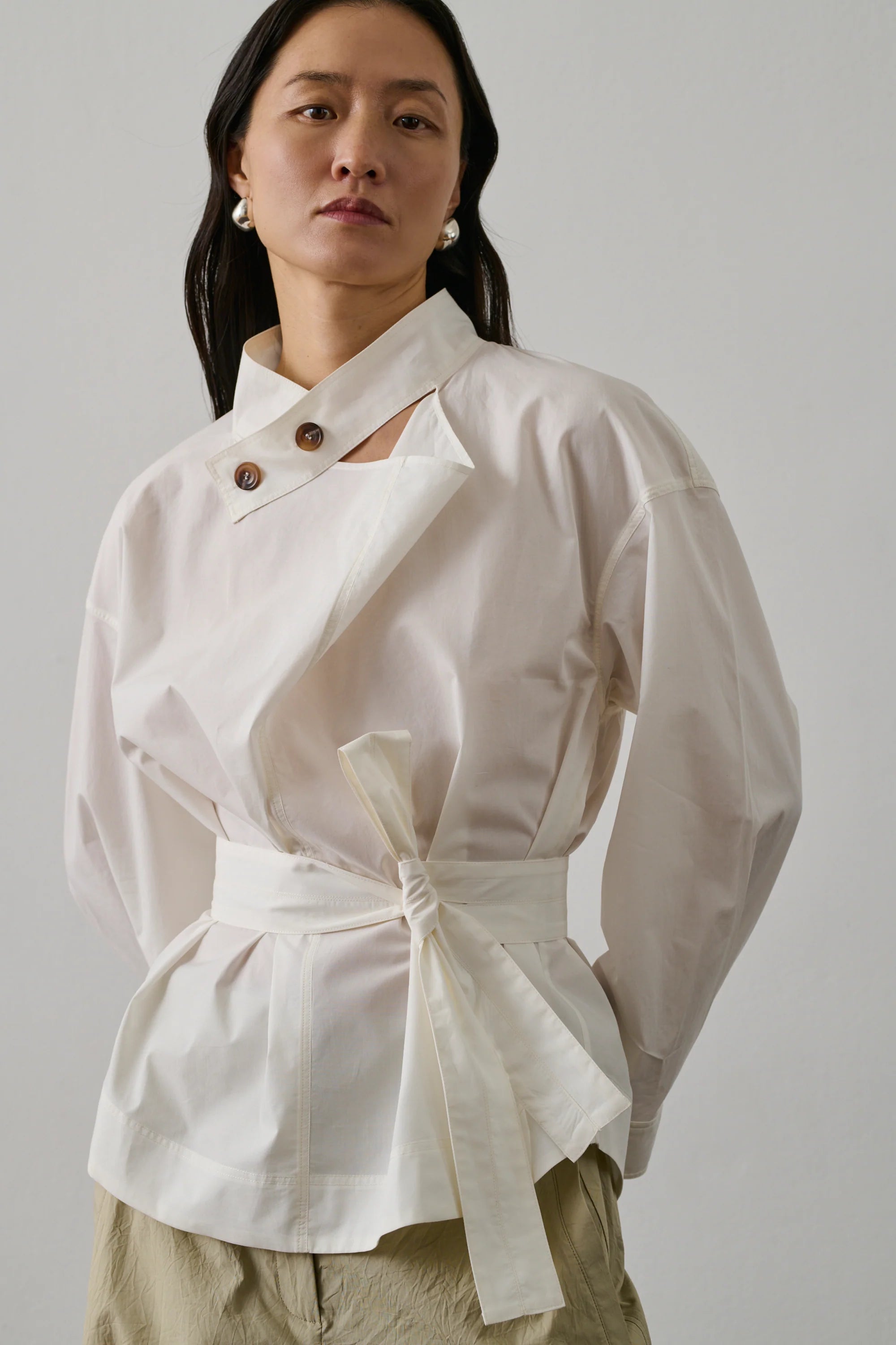 BLUSA Soeur Paris AW25 Felicite blanco roto