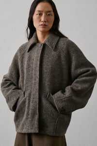 ABRIGO, CHAQUETA Soeur AW25 Balard gris/marron