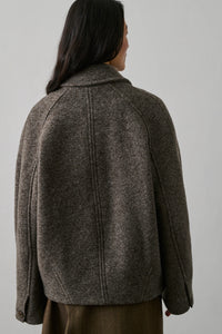ABRIGO, CHAQUETA Soeur AW25 Balard gris/marron