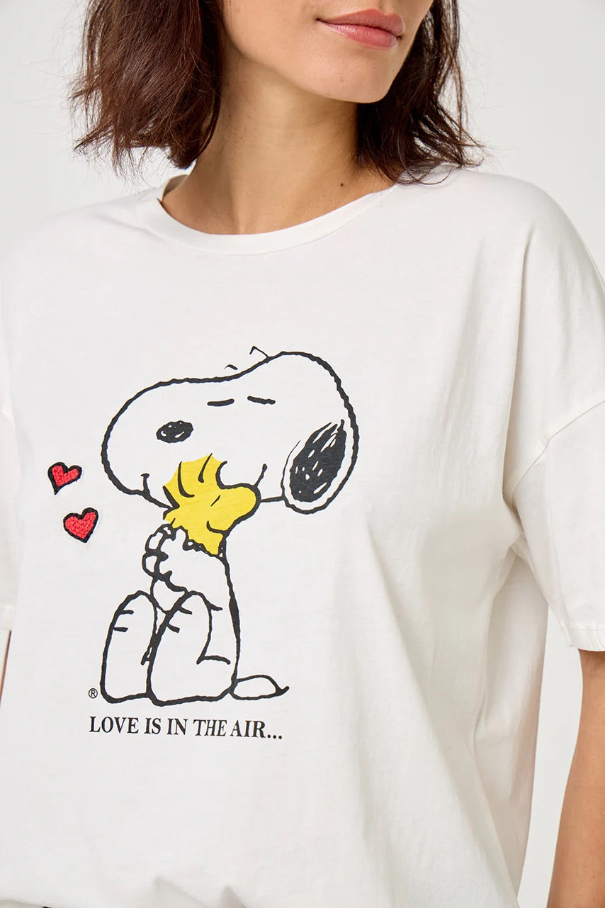 CAMISETA Five AW25 Snoopy love ricotta