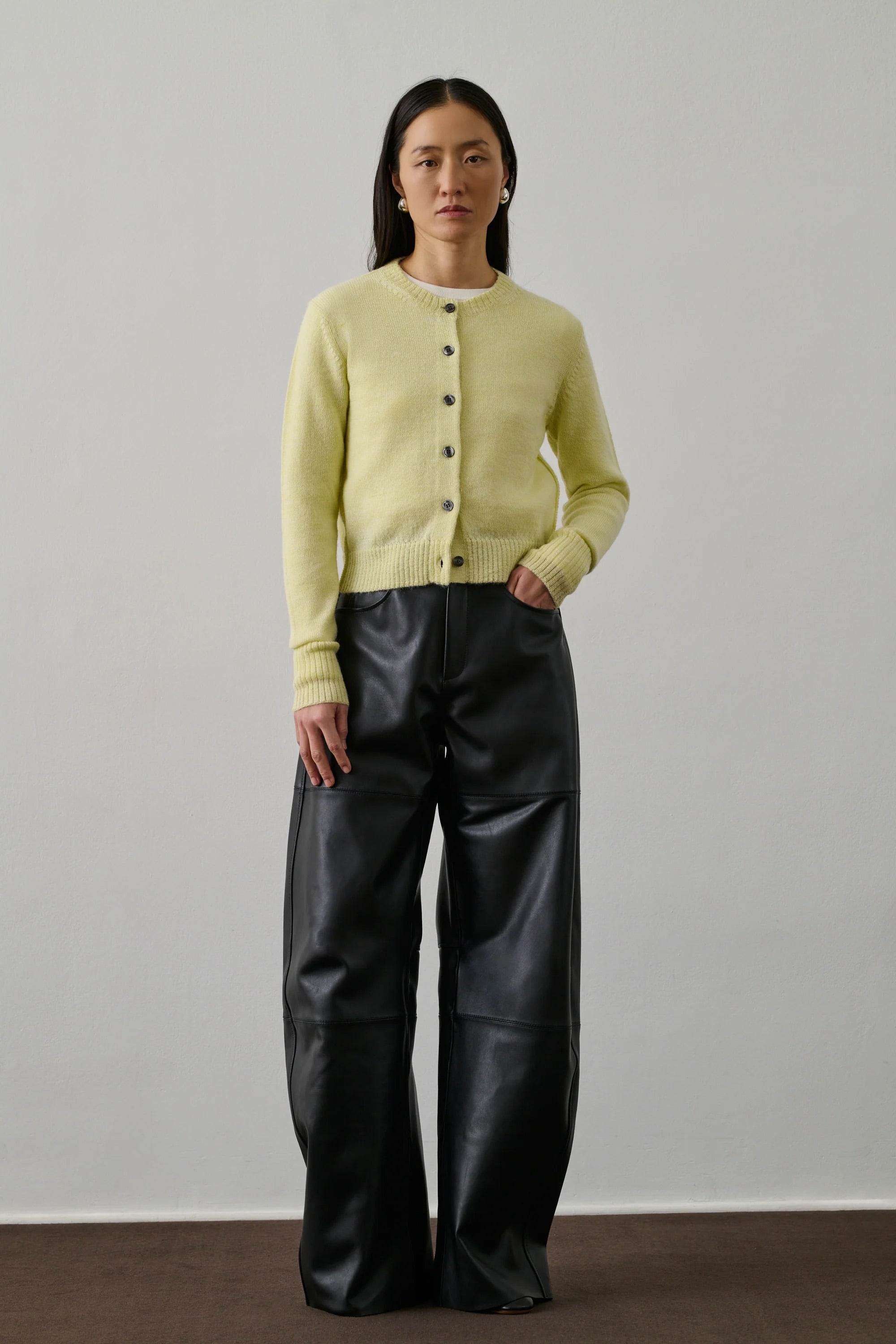CARDIGAN Soeur AW25 Griffith amarillo ácido