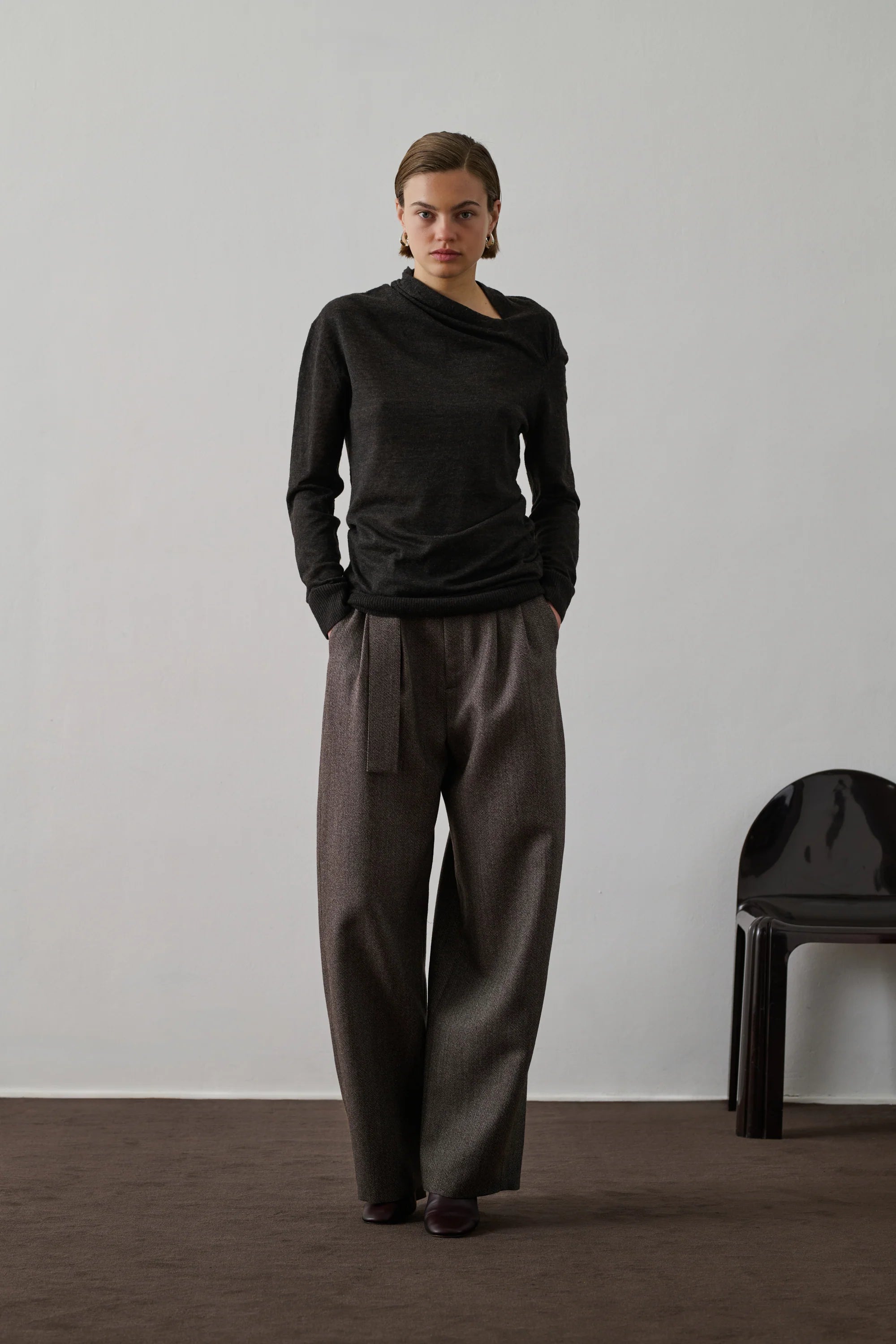JERSEY, PUNTO Soeur Paris AW25 Genet marrón