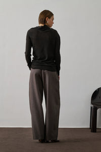 JERSEY, PUNTO Soeur Paris AW25 Genet marrón