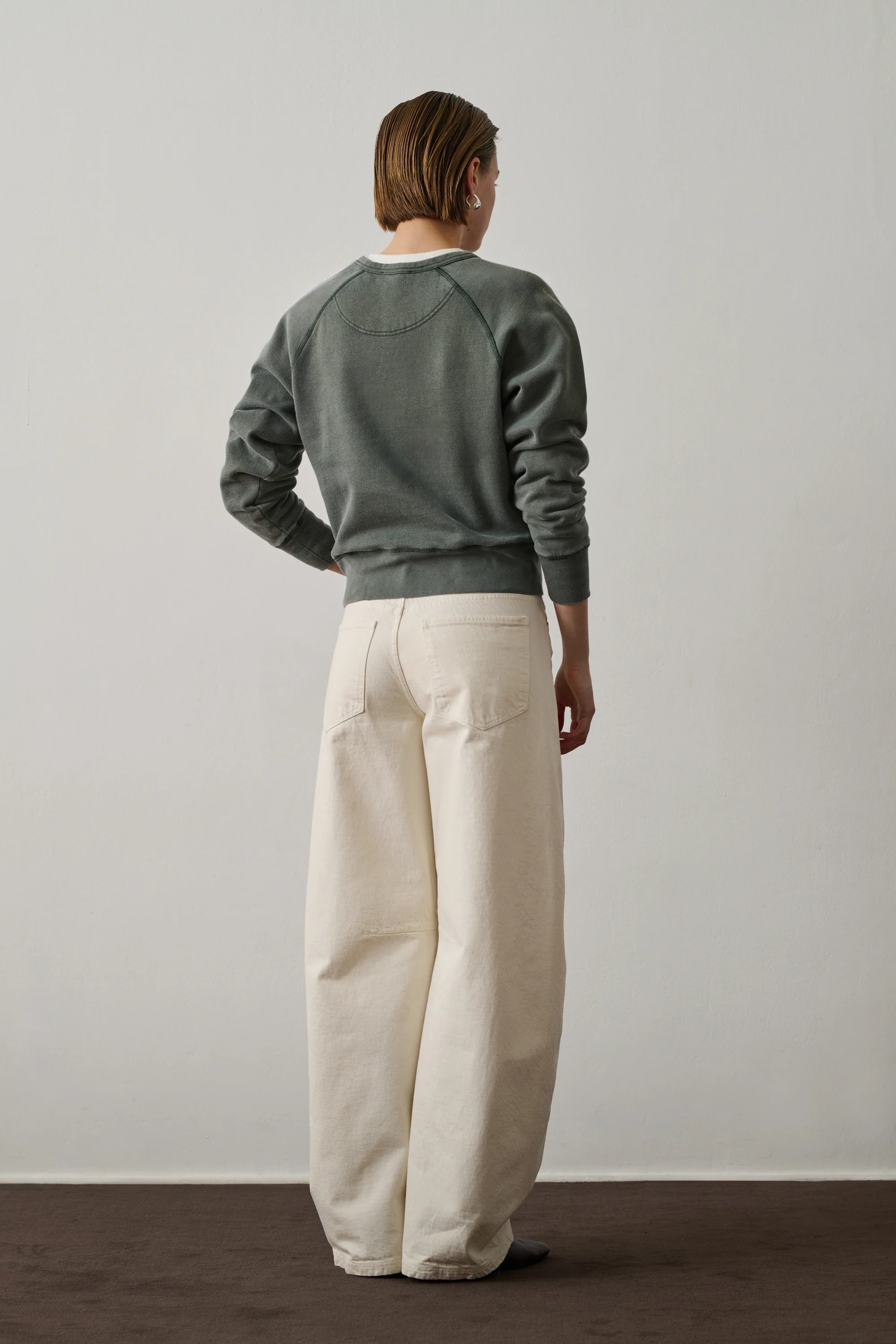 SUDADERA Soeur AW25 Apollo gris vert
