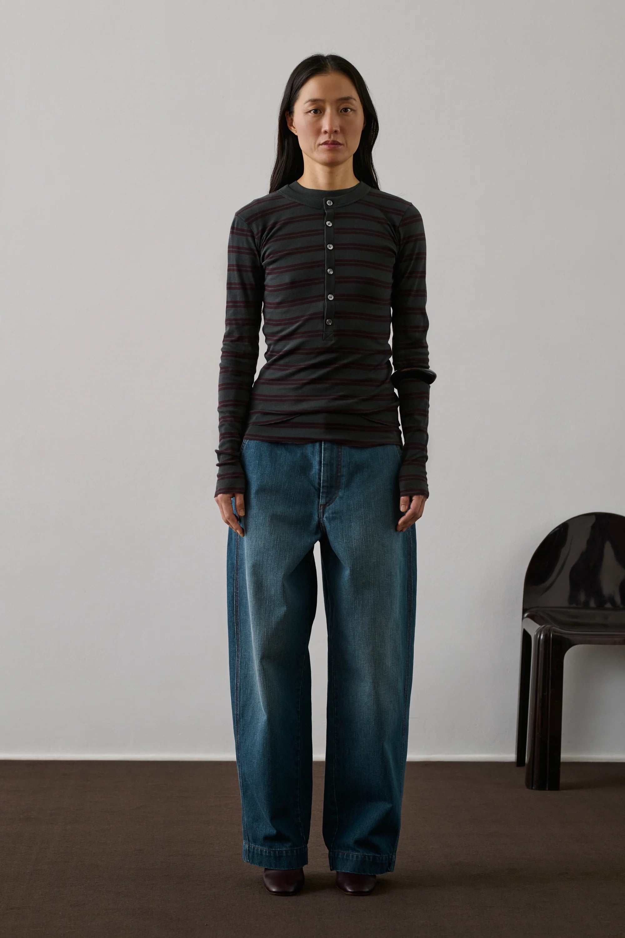 CAMISETA Soeur Paris AW25 Gaelle aubergine/anthr