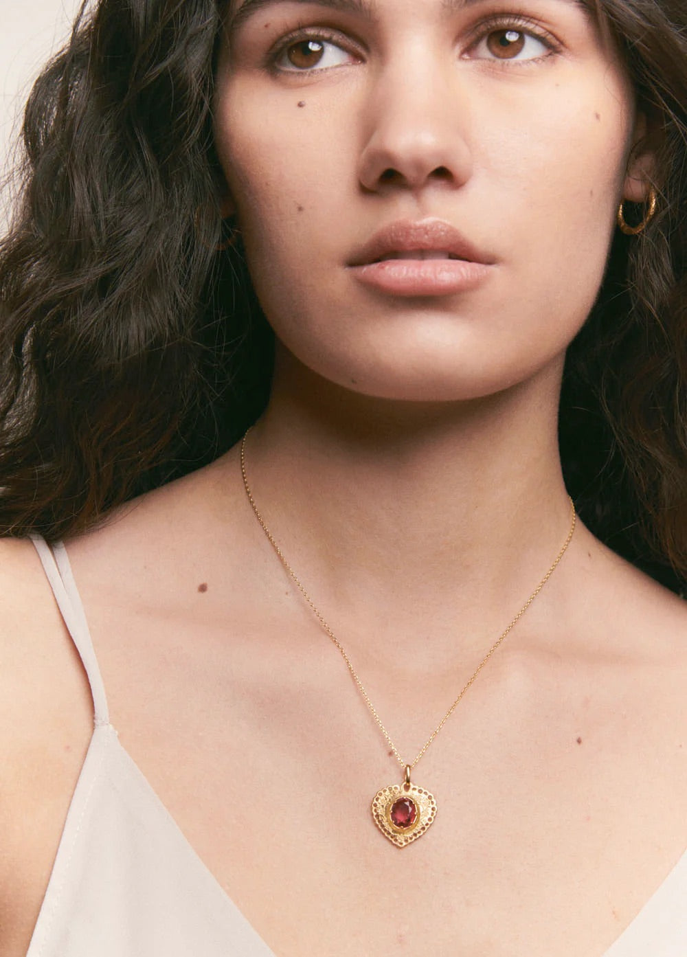 COLLAR Alhaja Colgante Sacro cuore