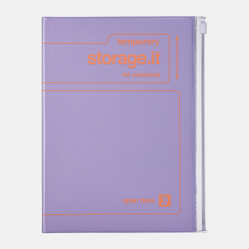 LIBRETA de notas Storage.it A5 lila