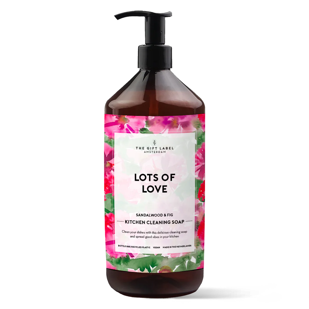 The Gift label kitchen cleaning soap - Lot's of love FW25