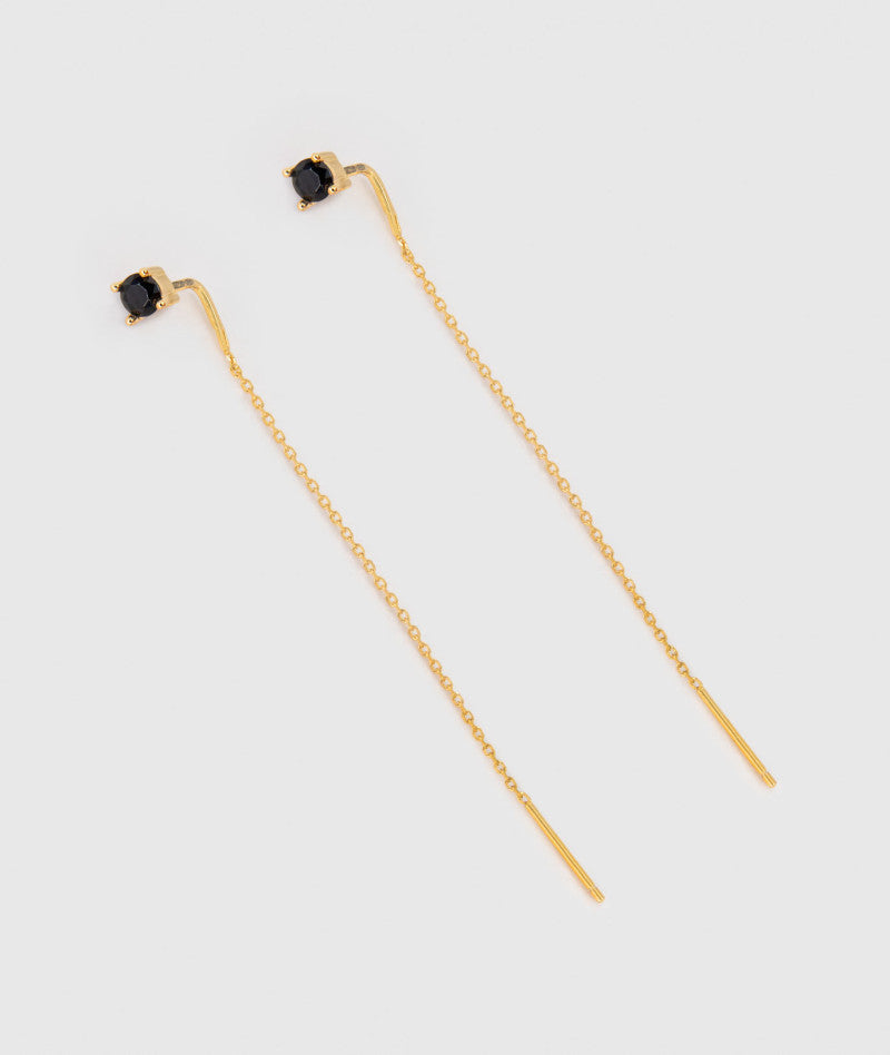 PENDIENTES Une a Une Siloe Noire