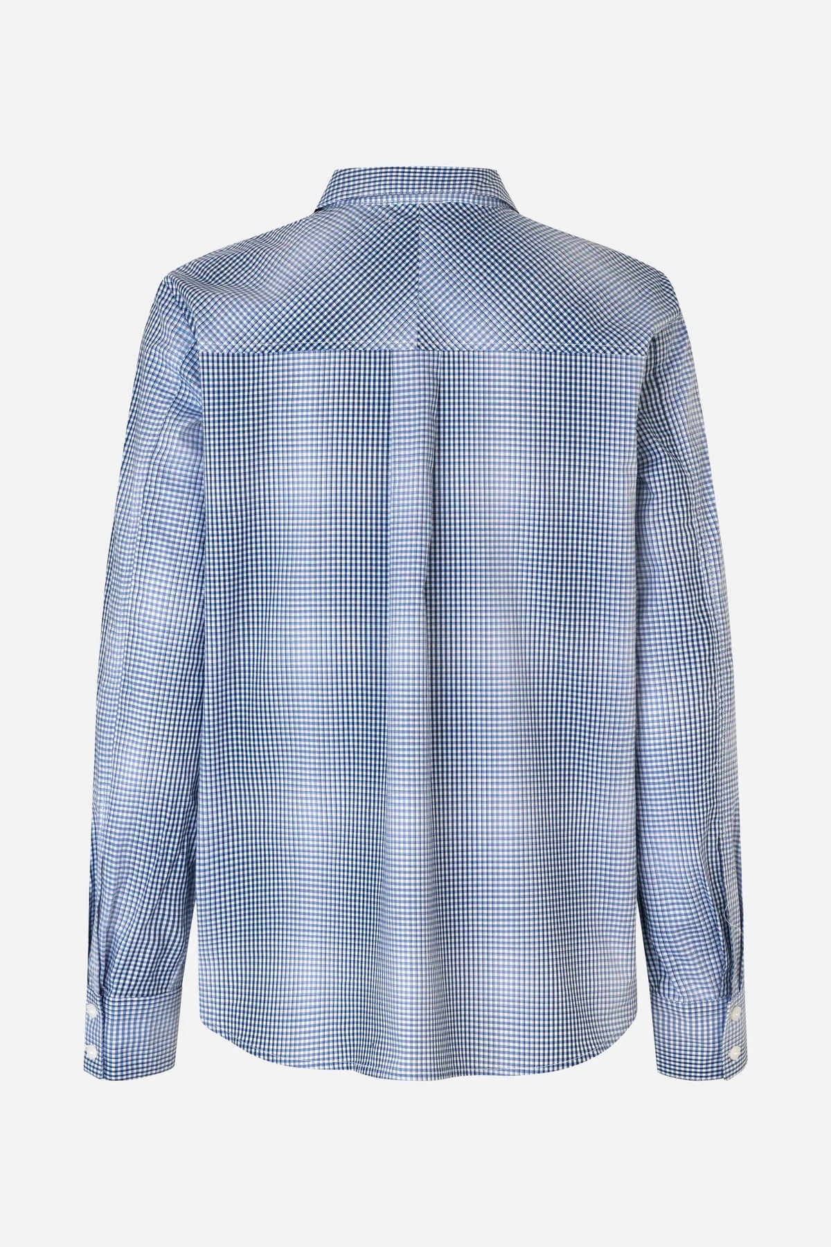 CAMISA Baum und Pferdgarten AW25 Menja blue mini check