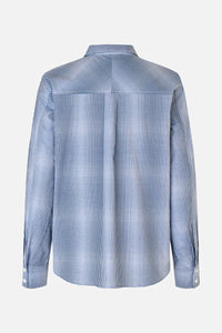 CAMISA Baum und Pferdgarten AW25 Menja blue mini check