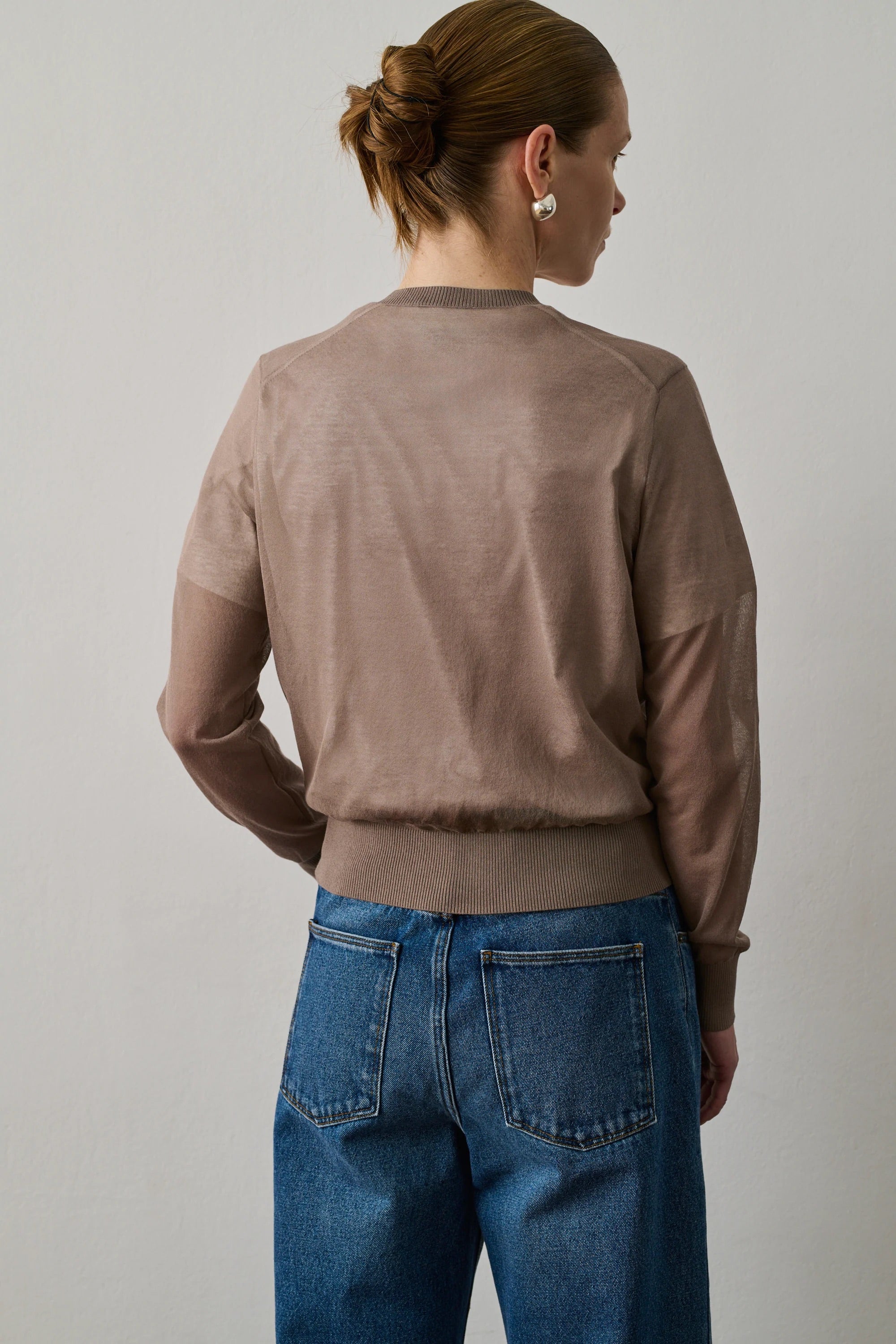 CARDIGAN de PUNTO Soeur AW25 Etreat taupe
