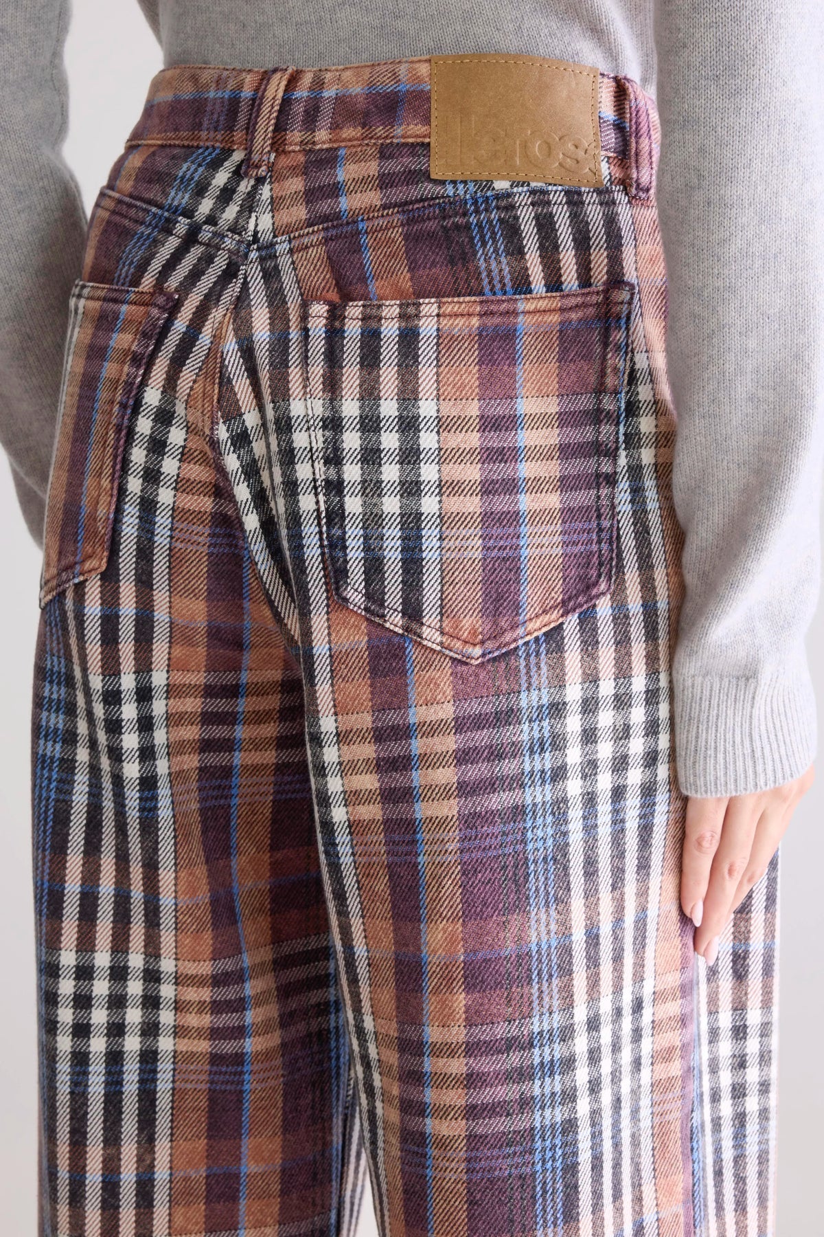 DENIM, JEANS Bellerose AW25 Paty check a