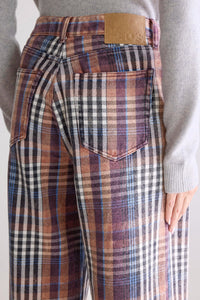 DENIM, JEANS Bellerose AW25 Paty check a