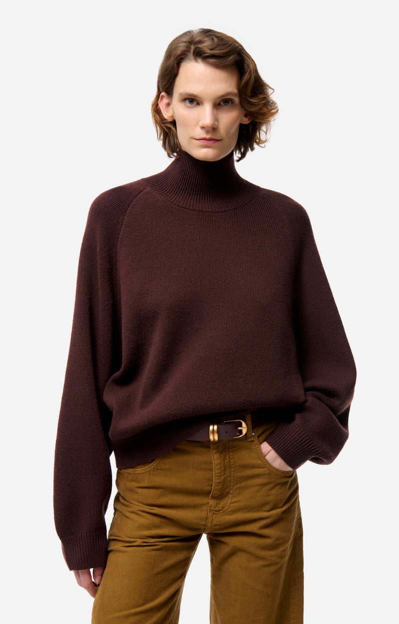 JERSEY Vanessa Bruno AW25 Frene chocolate