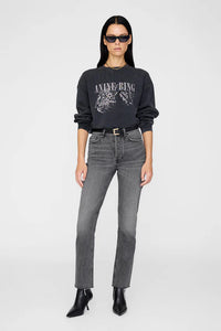 SUDADERA ANINE Bing AW25 Spencer leopard wadhed blk