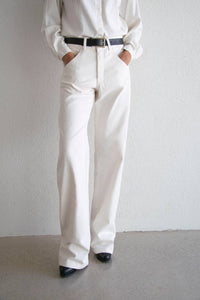 PANTALONES The Avant AW25 Zeynep blanco vintage