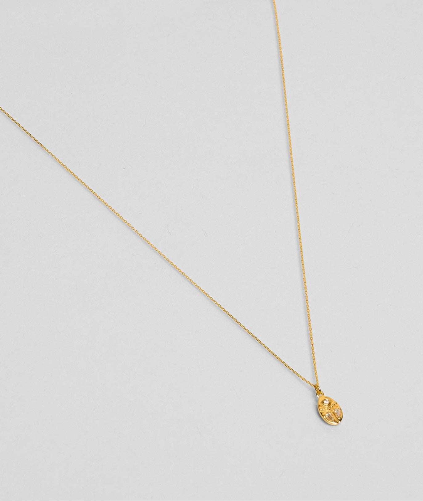 COLLAR Une a Une Khepri blanc