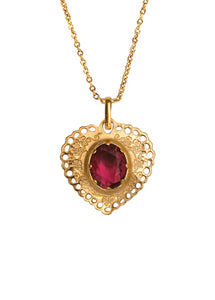 COLLAR Alhaja Colgante Sacro cuore