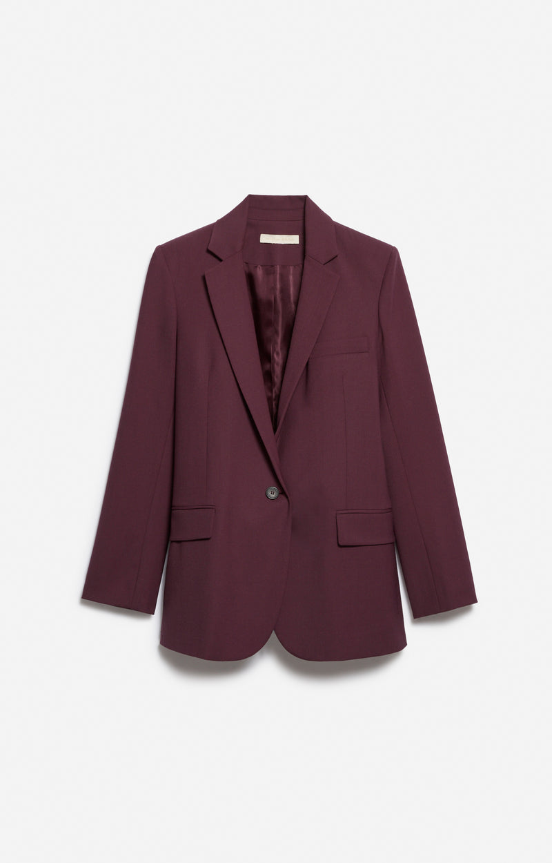 BLAZER, AMERICANA Vanessa Bruno AW25 Tilia burgundy