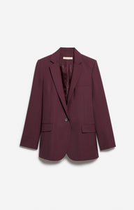 BLAZER, AMERICANA Vanessa Bruno AW25 Tilia burgundy