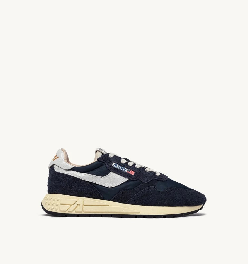 DEPORTIVAS Autry SNEAKER Reelwind LOW DE NYLON Y ANTE COLOR BLUE SPACE Y BLANCO