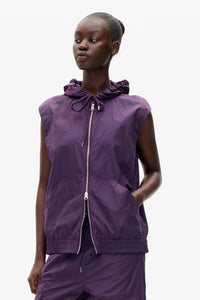 CHALECO Baum und Pferdgarten AW25 Becky plum