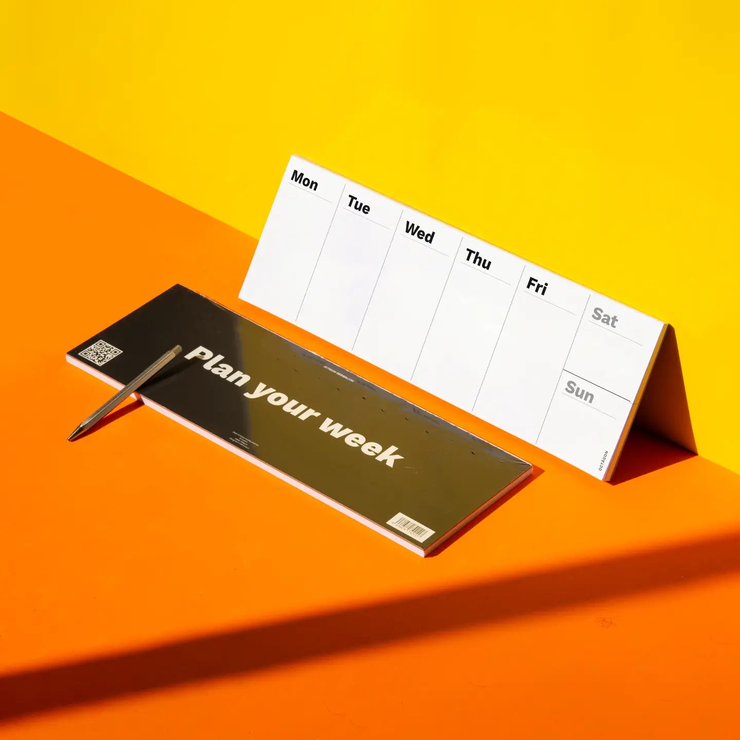 PLANNER Octagon plan your desk weekly planner