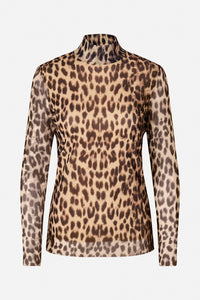 CAMISETA Baum und Pferdgarten AW25 Jodi brown leopard