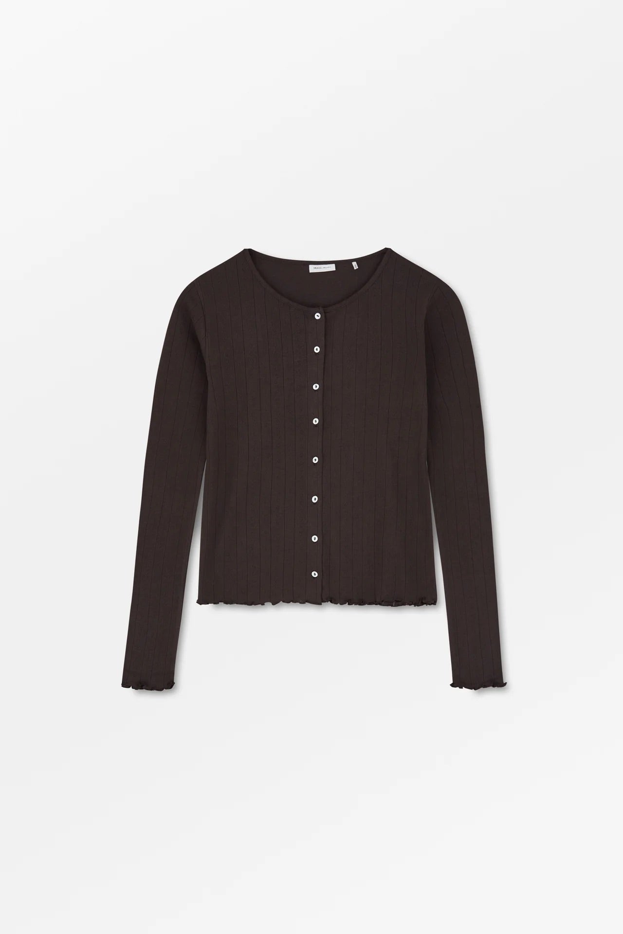 CAMISETA, CÁRDIGAN Skall Studio AW25 Edie dk brown