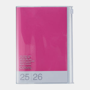 2026 AGENDA B6 COLORS - ROSA