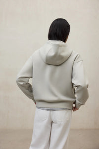 SUDADERA Ecoalf AW25 Arica beige