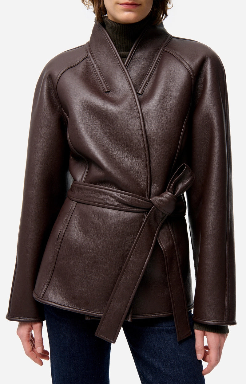 CHAQUETA, ABRIGO Vanessa Bruno AW25 Fur marrón