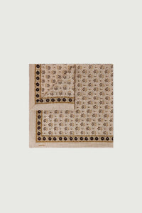 PAÑUELO Soeur AW25 Foulard classique laine beige/kaki
