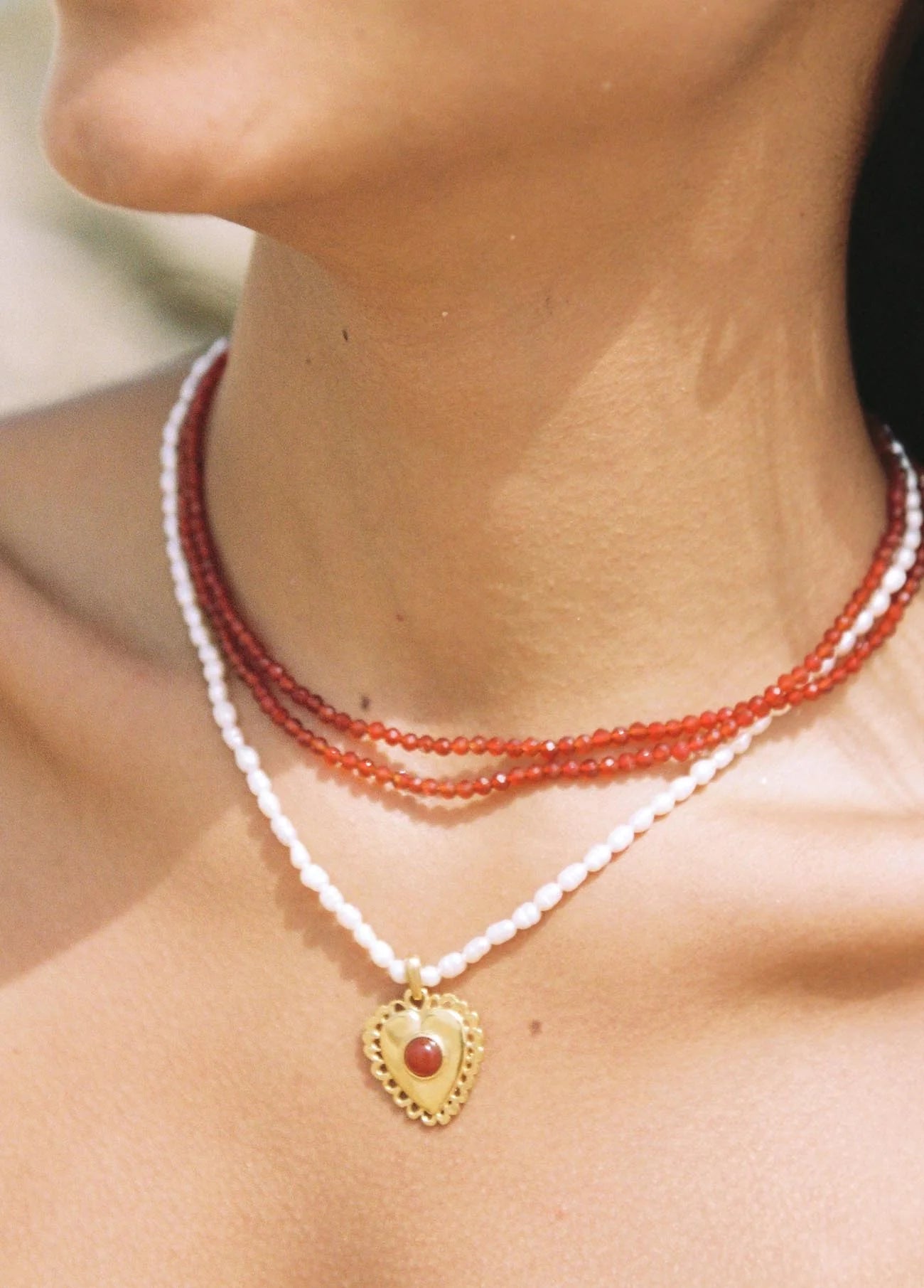COLLAR Alhaja Cultstore Corazon Lolita pearls