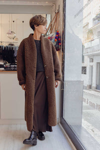 ABRIGO Vanessa Bruno AW24 Duran brown