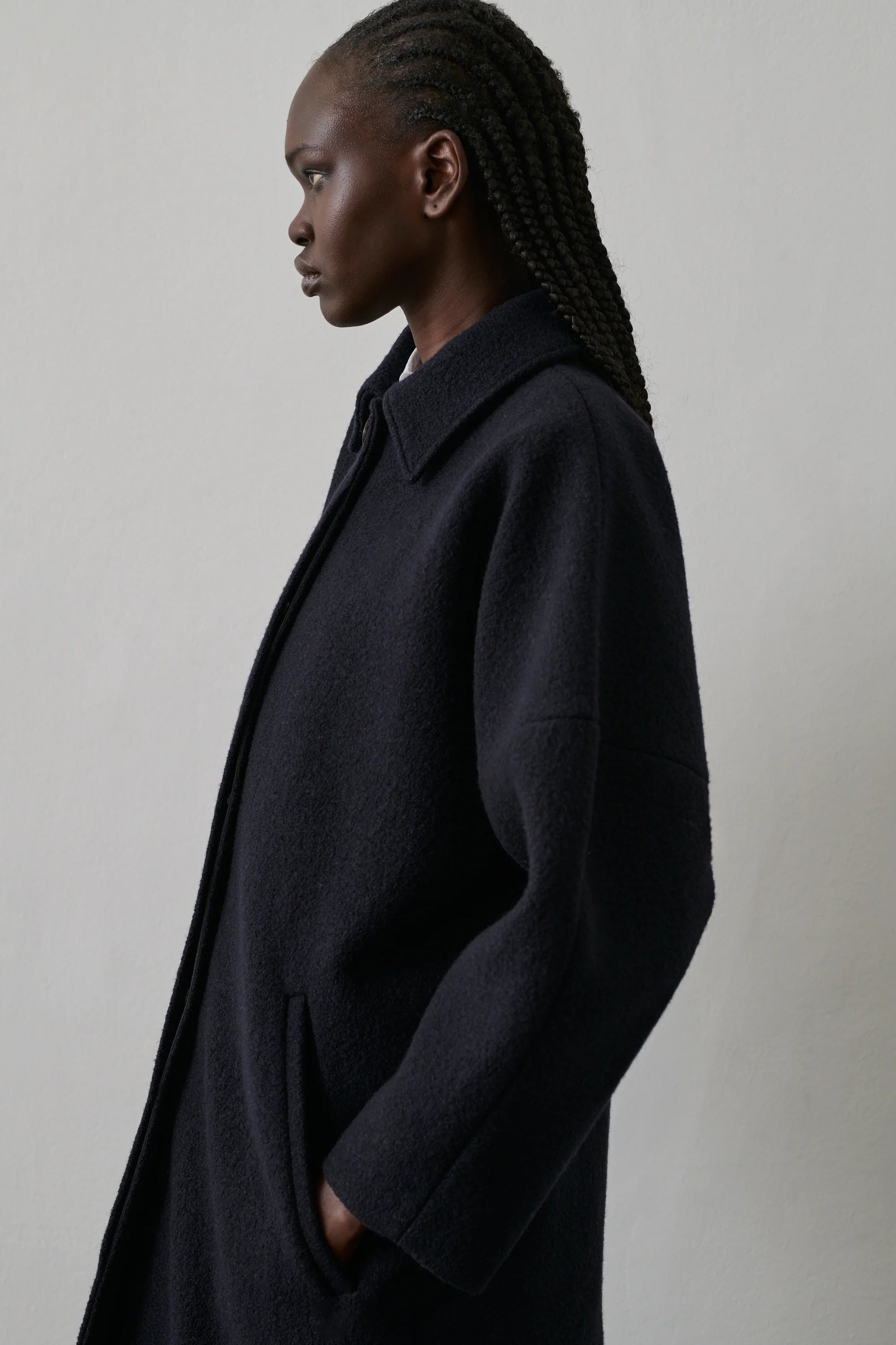 ABRIGO Soeur AW25 Guilheim marino