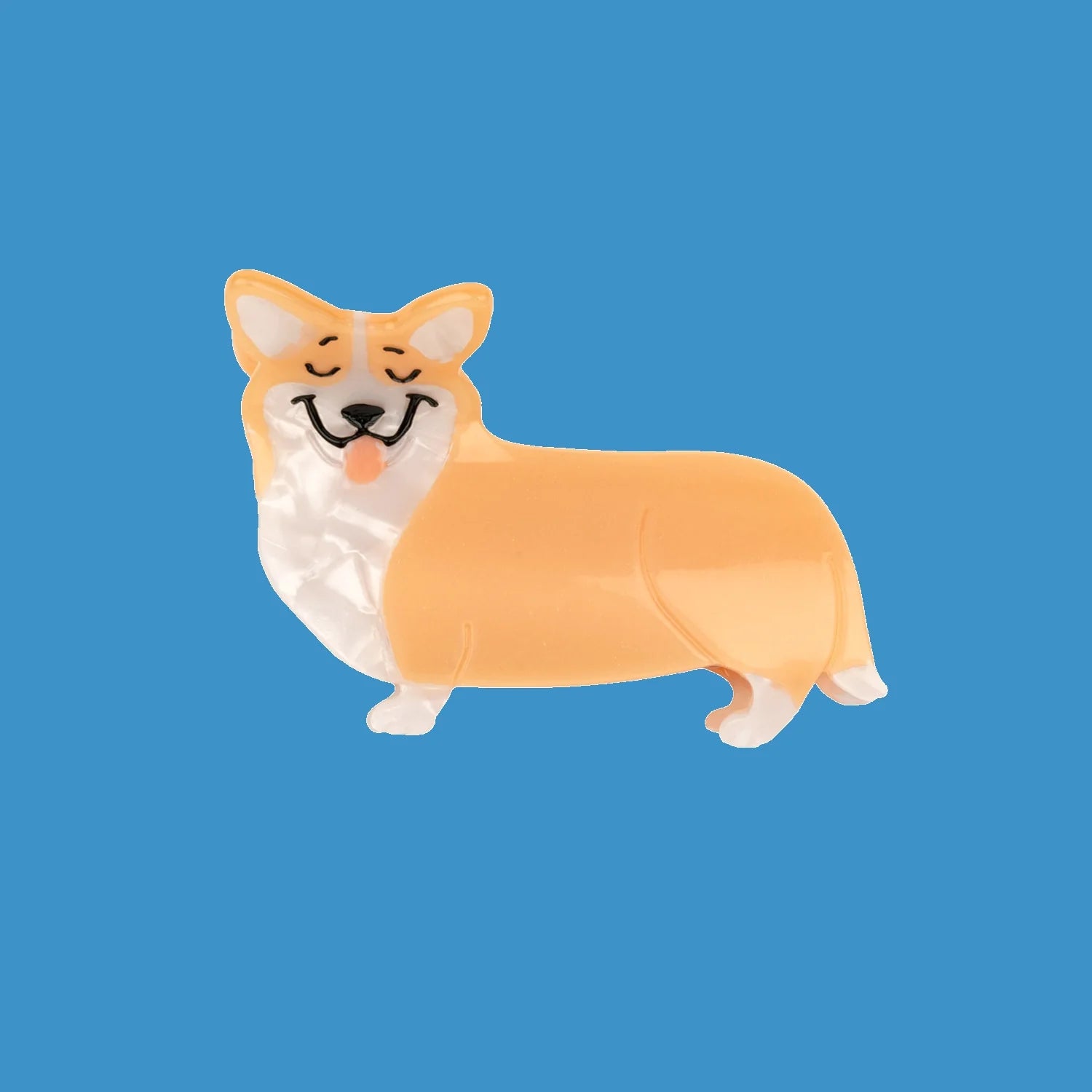 PASADOR pequeño de pelo CORGI