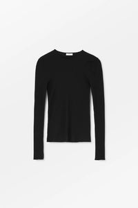 CAMISETA, JERSEY Skall Studio AW25 Amy O-neck black