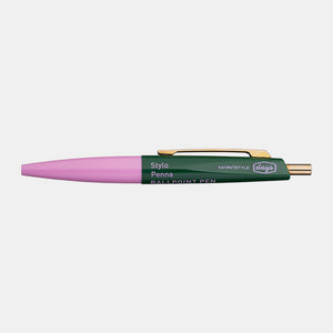 BOLIGRAFO MINI X ANTERIQUE - ROSA Y VERDE