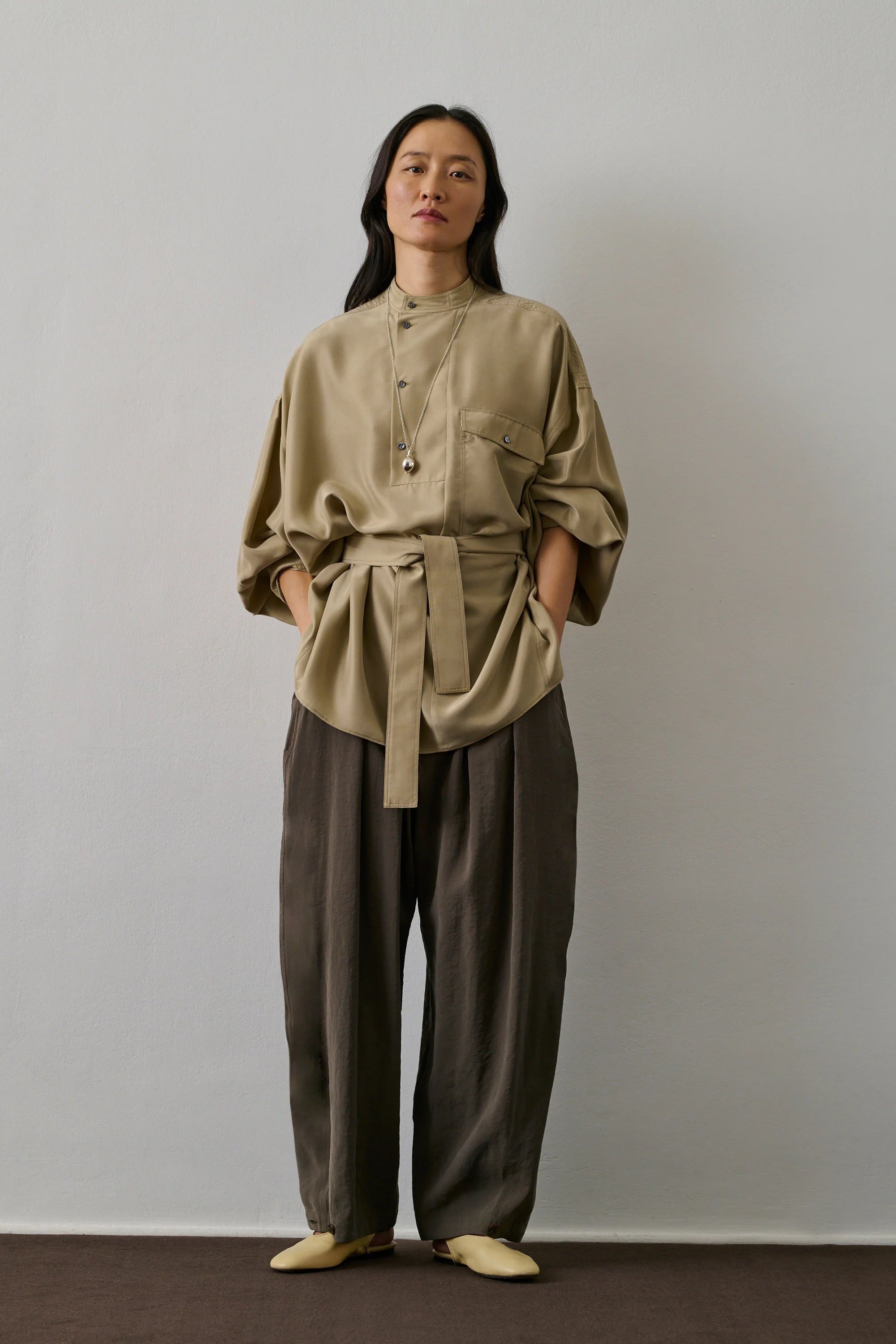 PANTALÓN Soeur Paris AW25 Vernon taupe