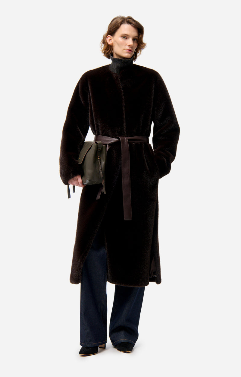 ABRIGO Vanessa Bruno AW25 Fluffy