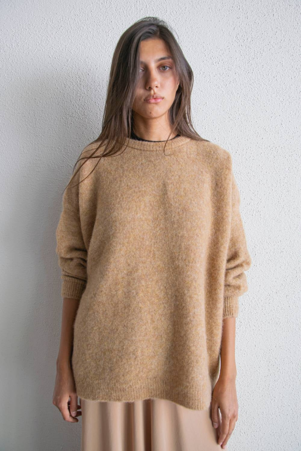 JERSEY The Avant AW25 Boyfriend camel