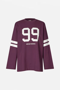 CAMISETA Baum und Pferdgarten AW25 Jeevana plum 99